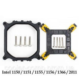 Кріплення кулера універсальне Socket Intel 1150/1151/1155/1156/1366/2011 (комплект) 13 фото