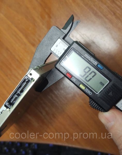 Оптібей карман для ноутбука 9.5 мм. (Second HDD Caddy) 14 фото
