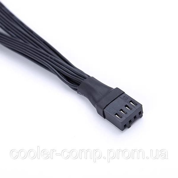 PWM-розгалужувач 4-Pin на 3 вентилятори ПК / Підтримка 4-Pin та 3-Pin / Fan Splitter 83 фото