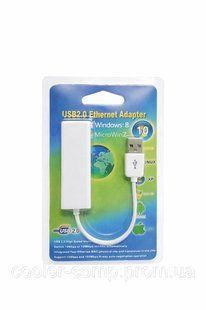 USB &ndash; LAN адаптер 2.0 / Перехідник USB &rarr; Ethernet RJ-45 10/100 Мбіт/с 207 фото